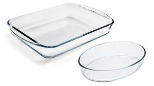 Pyrex Sada skleněných pekáčů 2 ks, 3,7 l + 2,2 l