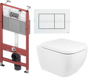 Sada záchodová mísa Oltens Vernal 42002000, podomítkový WC modul Tece Base 9400407, 45103000, 9.240.400