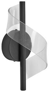 LED nástěnná lampa SARELA Kov Černá