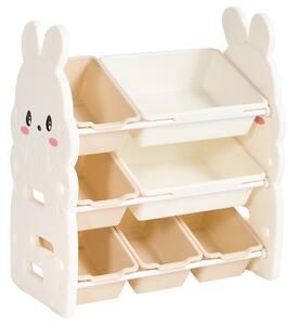 Organizér na hračky TOKO Králík 73 cm Béžová