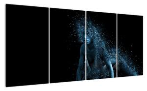 Moderní obraz ženy (160x80cm)