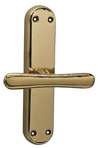 Okenní kování COBRA ELEGANT (OLV - mosaz leštěná) - rozvora, FT okenní oliva s rozvorou, COBRA OLV (mosaz leštěná, lesklá)