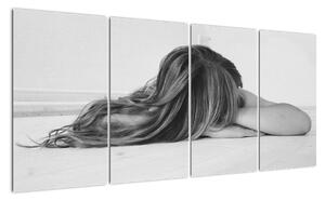 Obraz ležící ženy (160x80cm)