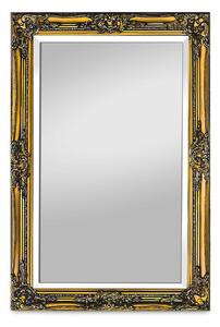 Casa Chic Manchester Nástěnné zrcadlo s masivním dřevěným rámem Obdélníkové 90 x 60 cm