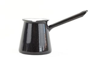 VEF Smaltovaná džezva na kávu černá ø 9 cm - 0.4 l STANDARD černý - 00000-0000460C