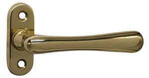 Okenní kování COBRA ELEGANT půloliva velká (OLV - mosaz leštěná), COBRA OLV (mosaz leštěná, lesklá)