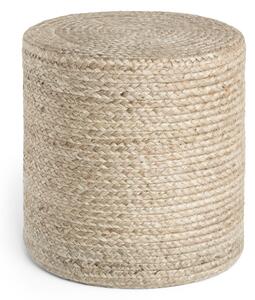Hanse Home Sedací vak LOOMA POUF 106235 Beige/Grey - 40x40 cm