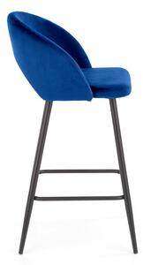 Barová židle H-96 Halmar Modrá