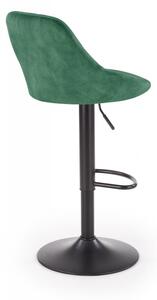 Barová židle H101 (tmavě zelená)