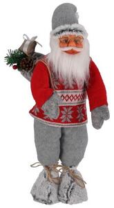 Vánoční figurka látkového Mikuláše 60 cm
