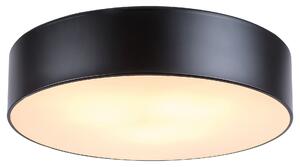 RABALUX Stropní přisazené moderní osvětlení RENATA, 3xE27, 10W, 45cm, kulaté, černé 005081