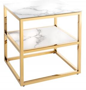 Boutique příruční stolek zlatý 45 cm