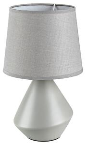 RABALUX Moderní stolní lampa WENDY, 1xE14, 40W, šedá 005220