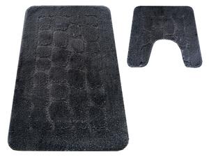 Sada koupelnových koberečků Montana CLTSTONE antracitová