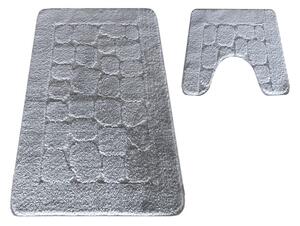 Sada koupelnových koberečků Montana CLTSTONE šedá