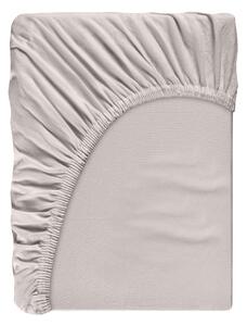 ELASTICKÉ PROSTĚRADLO, barvy stříbra, 100/200 cm Esposa - Prostěradla