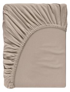 ELASTICKÉ PROSTĚRADLO, šedohnědá, 100/200 cm Esposa - Prostěradla