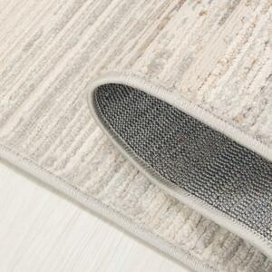 Makro Abra Moderní kusový koberec PORTLAND G498A bílý béžový Rozměr: 70x300 cm