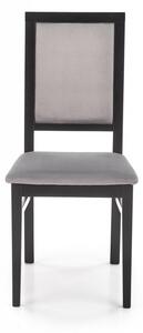 Jídelní židle SYLWEK 1 Halmar Tmavý ořech / krémová (CAYENNE 1112)