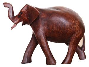 Dřevěná socha slon 6 cm