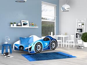 Dětská postel auto 140x70 cm - 15
