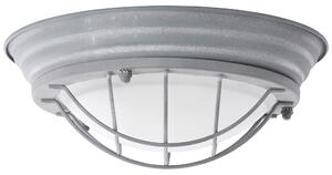 Brilliant 94491/70 TYPHOON - Stropní industriální svítidlo v betonově šedé barvě Ø 29cm, 1xE27 (Stropní nebo nástěnné šedé svítidlo v retro stylu)