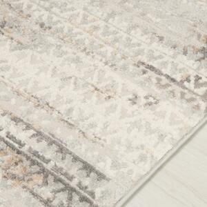 Makro Abra Moderní kusový koberec PORTLAND G494A bílý béžový Rozměr: 80x150 cm