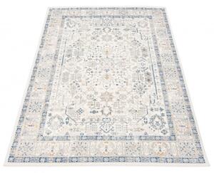 Makro Abra Moderní kusový koberec IDAHO G549B bílý modrý Rozměr: 120x170 cm