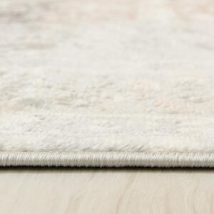 Makro Abra Moderní kusový koberec IDAHO G549D bílý / béžový Rozměr: 80x150 cm