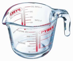 Pyrex Skleněná odměrka 0,25 l, 9 x 8 cm, 250 ml