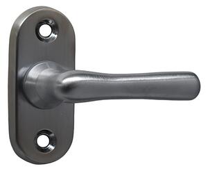 Okenní kování COBRA ELEGANT půloliva malá (OCS - chrom matný), HO půloliva, COBRA OCS (chrom matný)