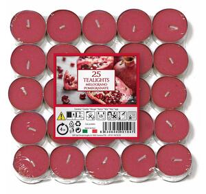 Petali vonné čajové svíčky Pomegranate 25ks