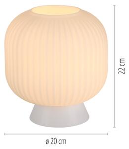 Schöner Wohnen 13573-16 - Stolní lampa NAMI 1xE27/25W/230V bílá