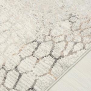 Makro Abra Moderní kusový koberec PORTLAND G513A bílý béžový Rozměr: 80x150 cm