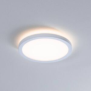 Paulmann LED panel Atria Shine, Ø 19 cm, bílý, IP44, 3000 K, zapnuto/vypnuto, Bílá / opál, Pracovna / kancelář, Plast, Moderní