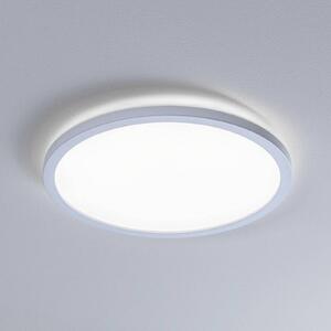 Paulmann LED panel Atria Shine, Ø 29 cm, bílý, IP44, 4000 K, zapnuto/vypnuto, Bílá / opál, Pracovna / kancelář, Plast, Moderní