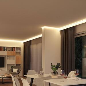 Paulmann Kompletní sada LED pásků SimpLED 5 m, smart, RGB 24 W, stmívatelný, Bílá / opál, Obývací pokoj / jídelna, Plast