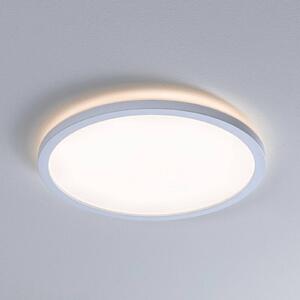 Paulmann LED panel Atria Shine, Ø 29 cm, bílý, IP44, 3000 K, zapnuto/vypnuto, Bílá / opál, Pracovna / kancelář, Plast, Moderní