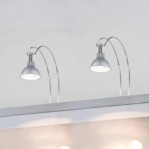 Paulmann Zrcadlová lampa Galeria, chrom, 30 cm, sada 2 ks, GU5.3, Chrom / stříbro, Chodba, kov, Moderní