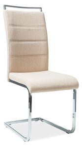 Židle H441 chrom / béžová čalounění 98