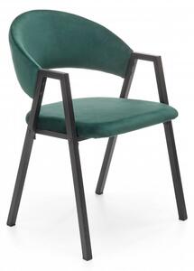 Jídelní židle K473 (tmavě zelená)