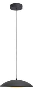 Schöner Wohnen 14606-18-LED Stm. lustr na lanku LENTE LED/17W/230V pr.40cm černá
