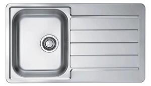 ALVEUS 1144640 - Kuchyňský dřez LINE 86x50 cm matná ocel/satin, bez excentru