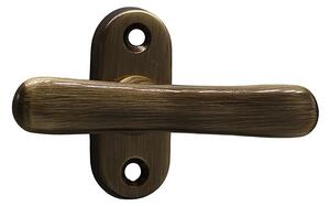 Okenní kování COBRA ELEGANT oliva malá (OFS - bronz česaný), FO okenní oliva, COBRA OFS (bronz česaný)
