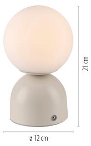 Schöner Wohnen 19218-39 - LED Stm. stolní lampa RUDI LED/1,2W/5V šedá