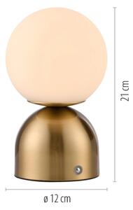 Schöner Wohnen 19218-12 - LED Stm. stolní lampa RUDI LED/1,2W/5V zlatá