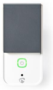 Nedis WIFIPO120FWT - Chytrá venkovní zásuvka 3680W/230V/Typ F/16A Wi-Fi IP44