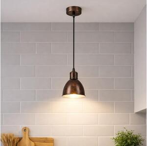 Brilagi - LED Lustr na lanku RIDDY 1xE27/60W/230V měděná/patina