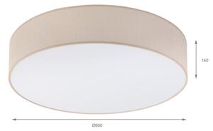 Brilagi - LED Stropní svítidlo SIRIJA 4xE27/60W/230V pr. 60 cm béžová