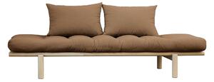 KARUP DESIGN Pohovka Pace Daybed Clear lacquered/Mocca 77 × 200 × 75 cm